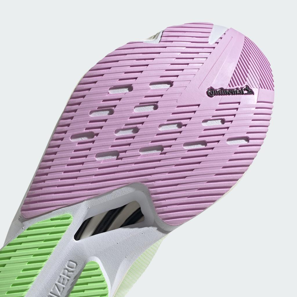 adidas Adizero Boston 12 Облачно-белый Основной черный Зеленая искра