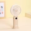 Smart USB Rechargeable Handheld Mini Fan with Digital Display