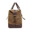 Unisex Large Capacity Canvas Travel Bag: Convertible Handbag, Shoulder Bag, Crossbody & Luggage for Casual Use.