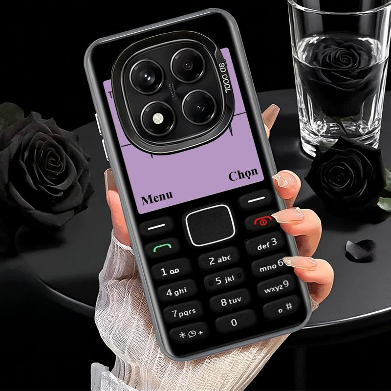 Смешной ретро-телефон Противоударный чехол для телефона для Xiaomi Redmi Note 15 14 13 12 Pro Plus 11 11S 11T 5G Чехол Защита от падения Fundas