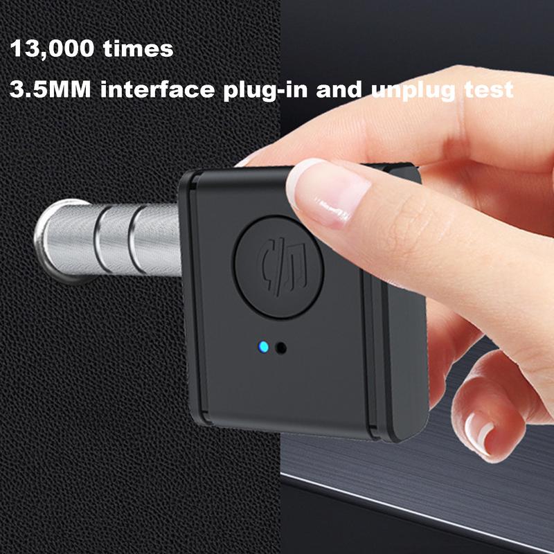 Автомобильный беспроводной адаптер 5.3 беспроводной приемник домашний стерео разъем Aux низкая задержка аудио передатчик шумоподавление для