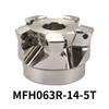 Фреза MFH050R/063R/080R/100R Высокоточный антивибрационный нож Оснащен пластиной SOMT140520ER-GM Токарный инструмент
