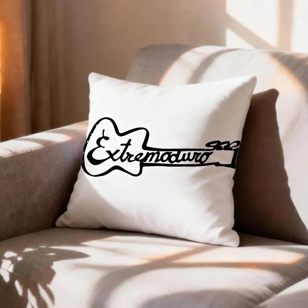 COOL Music EExtremoduro Selfadhesive Art Pillow Case Pattern Printed Pillowcase For Living Room Sofa Cushion Cover