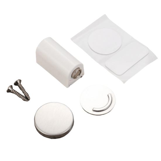 Магнитный дверной стопор Защита стены Без сверления Противоударный Ветрозащитный Дверной фиксатор Держатель Сверхпрочный Ковер Плитка Бетон Деревянный пол Настенный монтаж