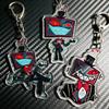 Крутая Мультяшная Чиби Аластор Вокс Брелок Вокс Подарок для Фаната Вокс Стенд