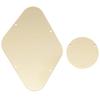 Musiclily LP-Type Back Plate/Control Cavity Set for USA Gibson Les Paul Electric Guitars, 1 Piece, Cream