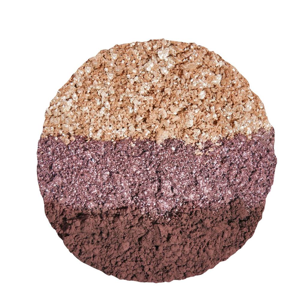 Kaja Beauty Vento, Bouncy Chrome, мерцающие и матовые тени для век, трио, 17 Mauve Bouquet, 0,14 унции (4,1 г)