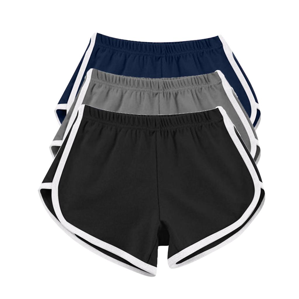 Trendy Avant-garde Hot Shorts Low Waist Thin Versatile Comfortable Sexy Legs Long Beach Yoga Sports Shorts