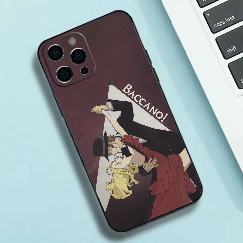 B-Baccano Wallpaper Phone Case Silicone Soft For IPhone 17 16 15 14 13 12 11 X XR Plus Pro Max Plus