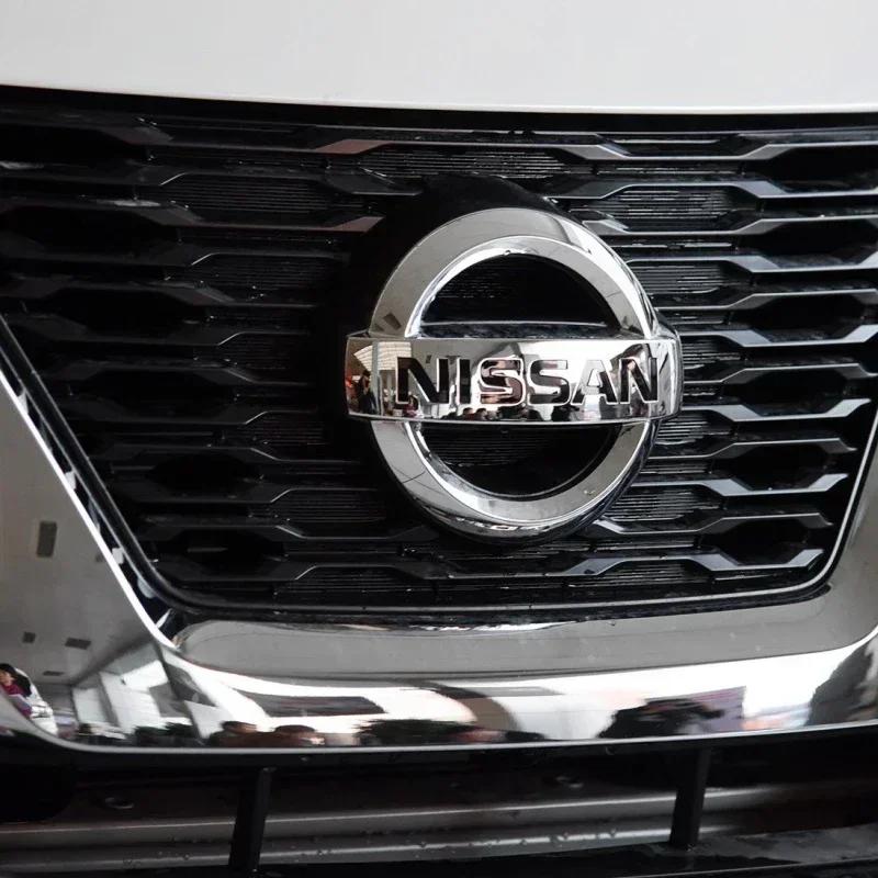 ABS для Nissan Новый Автомобиль Передний Задний Значок 3D Логотип Tiida Sentra Teana X Trail T30 T32 Almera Kicks Micra Qashqai J10 J11 Leaf Juke