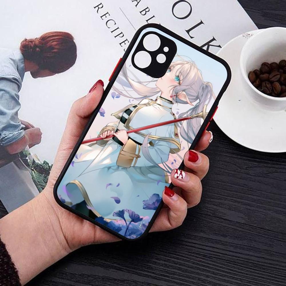 Горячий японский аниме-комикс Фрирен Чехол для телефона Для IPhone 14 11 12 13 Mini Pro Max 8 7 Plus X XR XS MAX Полупрозрачная матовая крышка