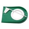 Indoor Outdoor Plastic Golf Putting Cup Practice Aids with Adjustable Hole White Flag