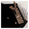 Cute Leopard Bunny Ears Leather Phone Case For Samsung Galaxy Z Fold3 4 S22 S21 S20 A12 A22 A32 A52 A72 A03s A13 A33 A53 A73 M53