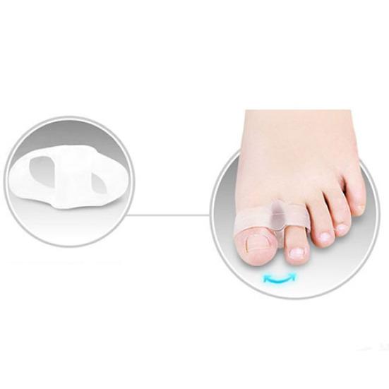 2 шт. силиконовые выпрямители для пальцев ног, сепаратор, корректор бурсита, защита от боли