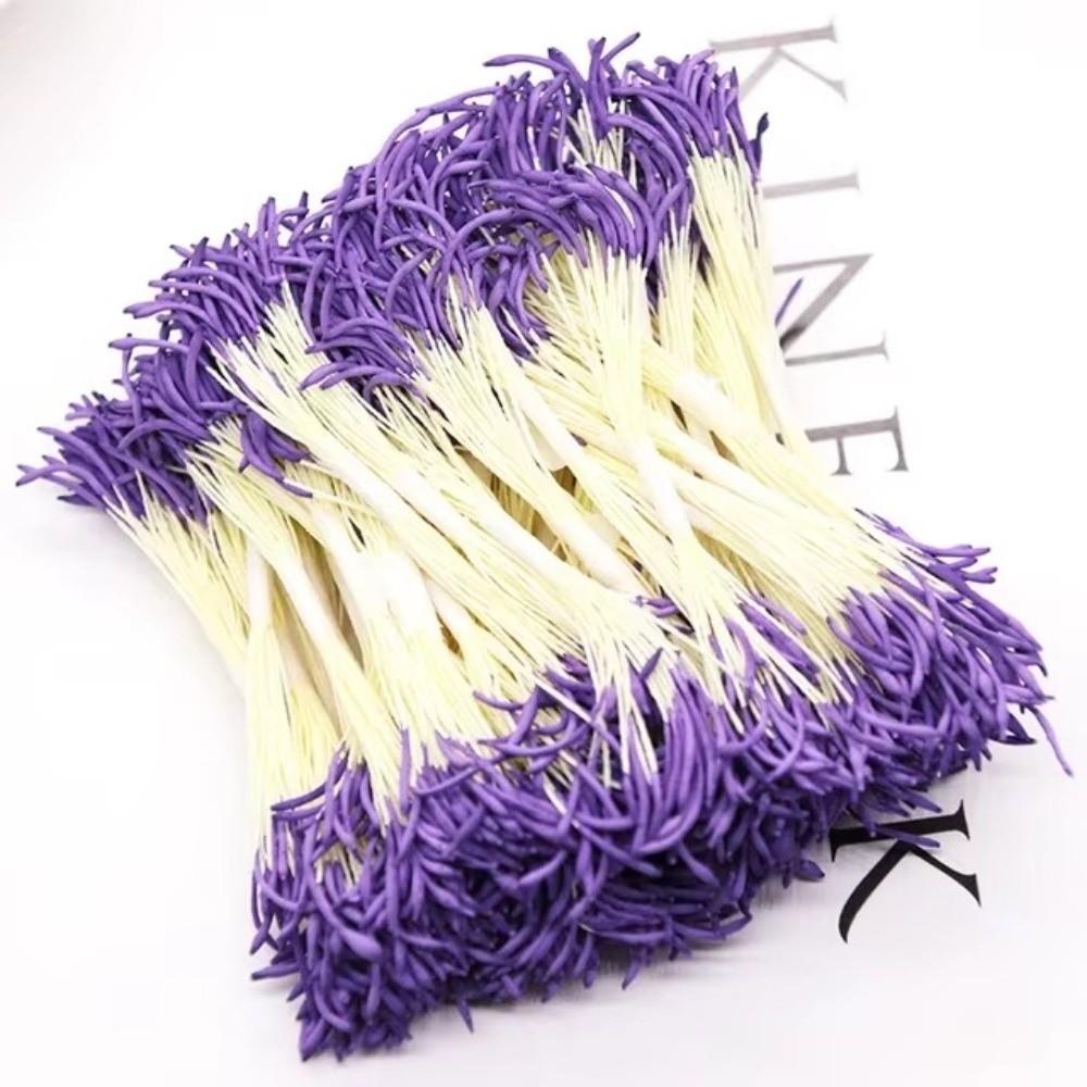 20Pcs Waterdrop Simulation Flower Stamen 8CM Artificial Flower Accessories Craft Making