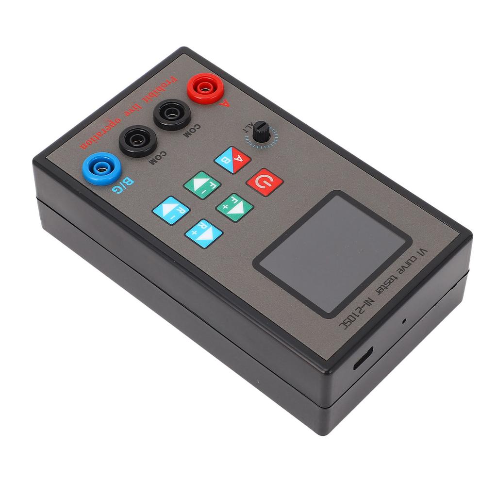 VI Curve Tester 2-дюймовый цветной TFT-экран Многофункциональный двухканальный тестер печатных плат