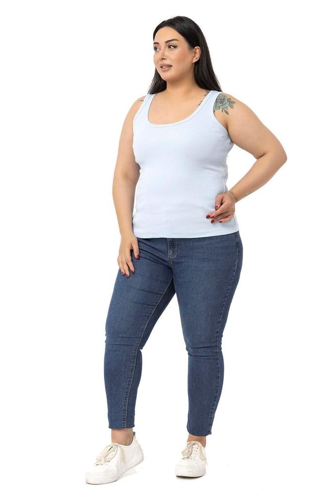 Женский стиль, боди большого размера, зеленый боди больших размеров с ребристыми ребристыми бретельками