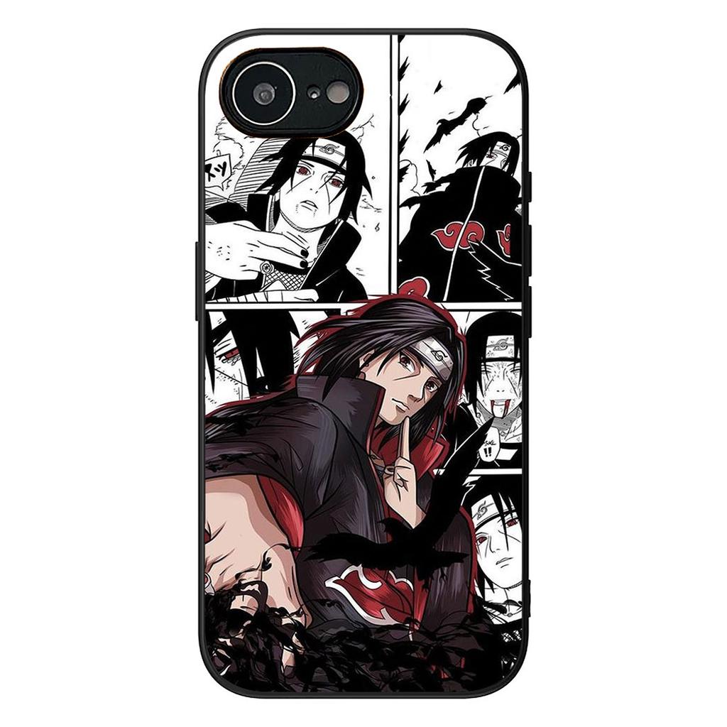 Itachi Uchiha Madaras Narutos Akatsuki Cover for Apple iPhone 16 17 Air 14 15 Pro Max Plus 16+ 16E 14+ ProMax Coque Case