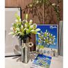 Lily Flowers Bouquet For Adults Building Set With Exquisite Packaging Box, Flowers Bouquet Botanical Collection Building
