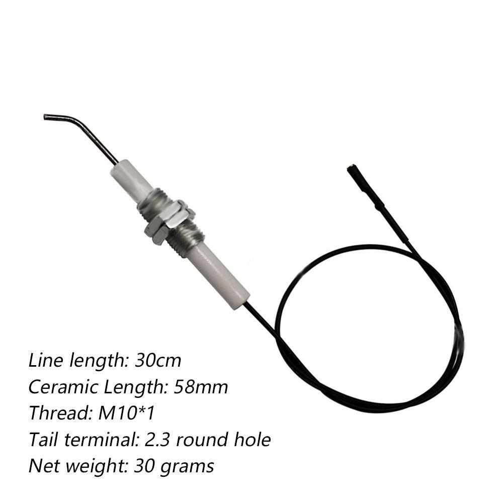 Новый туристический костер для гриля Зажигание от резьбы Проволока свечи зажигания Электронное устройство Газовая плита Обогреватель