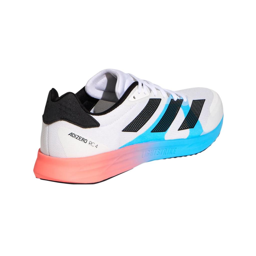 adidas Adizero Rc 4 Color Block Круглый носок Удобная ткань Низкие беговые кроссовки Унисекс кроссовок KH7327