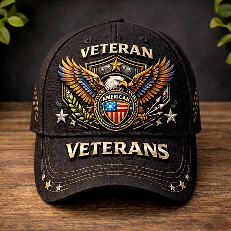 New American Anniversary Baseball Cap Vintage Denim D Printed Casual Visor Cap Cap