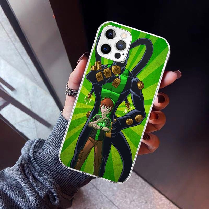 Чехол для телефона Ben Cartoon 10 для iPhone 17 Air 16 15 Pro Max 14 Plus 13 Mini 12 11 Чехол 7 8 SE Силиконовый корпус Печать Fundas 17 Air