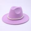 Трансграничный Новый Цилиндр Тибетская Шляпа Шляпа Джаз Шляпа из Шерсти Западная Шляпа Ковбоя Фетровая Шляпа Шляпа с Плоской Тульей Панама Шляпа Джаз