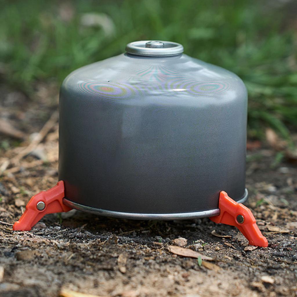 6Pcs Magnetic Can Stand Gas Tanks Bracket Bottle Shelf Stand Tripod Stove Base Canister Holder Stove Base Stabilizer