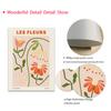 Abstrat Les Fleurs Coral Leaf Floral Botanical Posters And Prints Wall Art Canvas Painting For Living Room Decorative Pictures