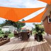 3/5/6M Waterproof Awning Orange Sunshade Sun Shade Sail For Outdoor Garden Beach Camping Patio Pool Sun Canopy Tent Sun Shelters