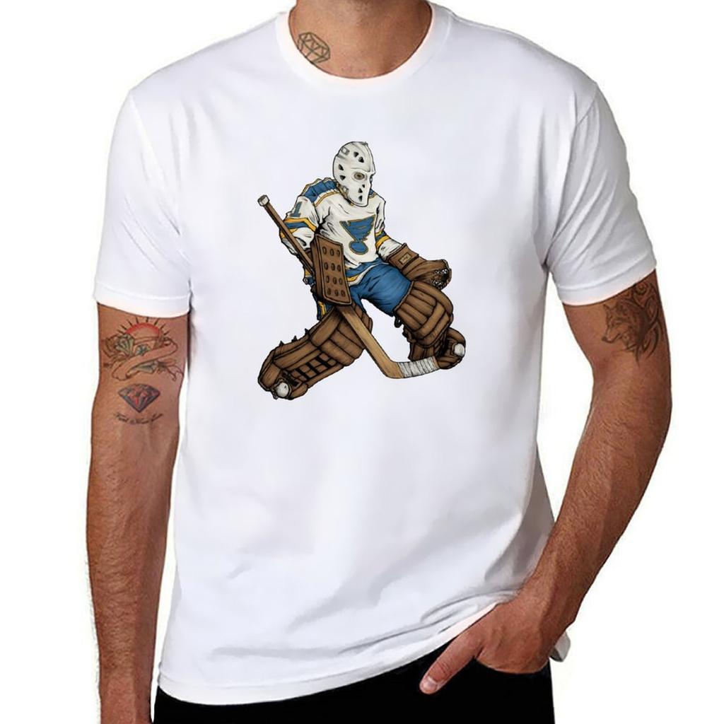 Retro Goaler TShirt Fashion Pattern Printed Tee Shirt