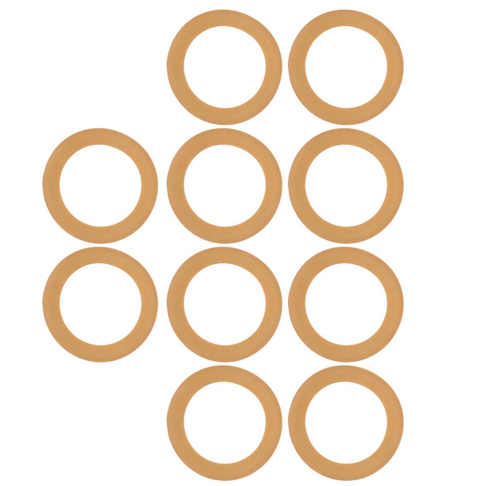 10PCs Rubber Piston Ring Insulated Pump Accessories for 550w Oil‑Free Silent Air Compressor