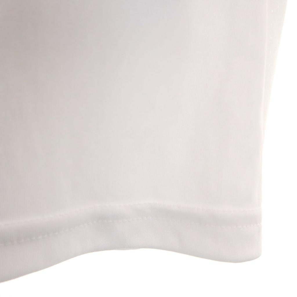 Неиспользованная теннисная футболка-поло adidas с коротким рукавом и сетчатыми вставками M белая Женская Б/У