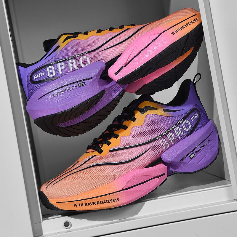 Большой размер 45 Carbon Plate Marathon Shoes Men Casual Sneakers Удобные легкие спортивные кроссовки для бега унисекс Tenis Walking Shoes