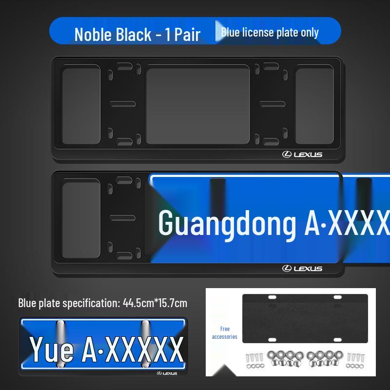 Держатели номерных знаков Lexus, совместимые с моделями ES260, RX300, HLS200, UX, NX
