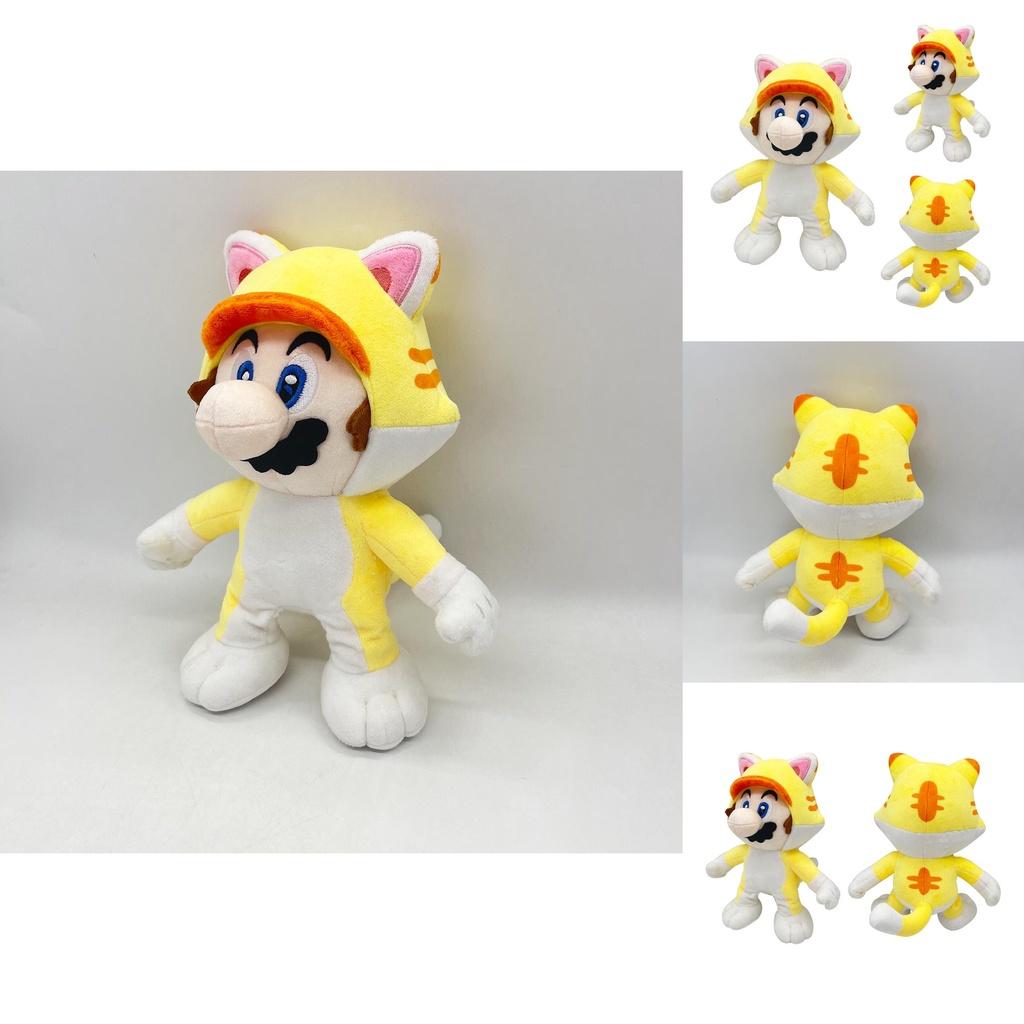 Плюшевая игрушка Кот Марио Мягкая и очаровательная мягкая игрушка для детей и коллекционеров