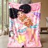 Teddy Bear and Toys Theme blanket Lightweight Warm Flannel Blanket Decorative Throw Blanket for Home Decoration