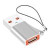 Универсальный адаптер USB C Female Совместим с устройствами USB3.0 Обеспечивает скорость 10 Гбит/с Для офиса, путешествий, мобильной электроники