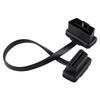Obd2 Thin Cable To Qiilu OBD2 Extension Cable OBD2 Extension Cable Diagnostic Adapter 16pin 30cm / 60cm / 100cm (100)