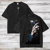 Jujutsu Kaisen Gojo Satoru Clothing Men Women High Quality Cotton Tshirts Vintage Washed Tee Manga T Shirt Harajuku Male T-shirt