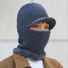 Men's Winter Chenille Knit Cycling Hat with Velvet Lining
