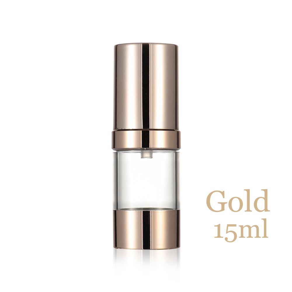 Portable Airless Empty Cosmetic Holder Lotion Vacuum Bottle Cream Container Refillable Bottle