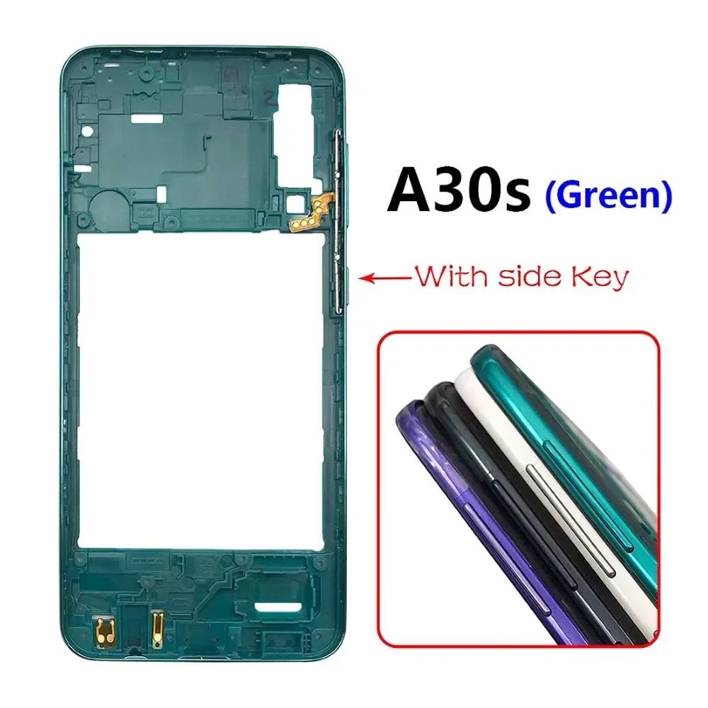 Средняя рамка для телефона Samsung A21s A20s A30s A50s A70s рамка Корпус Замена Ремонтные запчасти