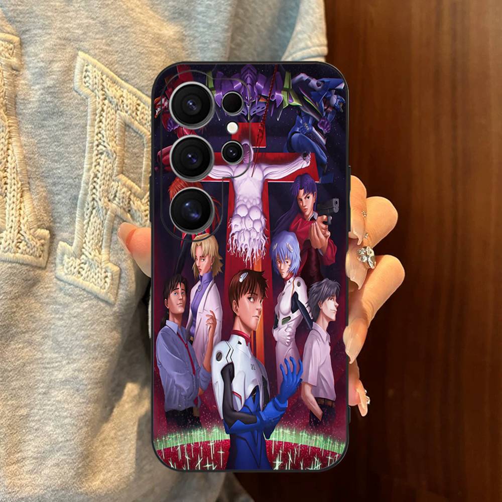 Горячий Аниме E-Evangelions Чехол для Телефона Для Samsung S 24 Fe 25 Ultra Plus 20 Lite 21 30 22 23 24 22 Ultra 5G Fundas