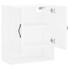 Wall Cabinet White 60x31x70 cm Particleboard