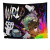 2026 Горячая Распродажа Рэпер Гобелен Juice Wrld Певец Гобелен Рэпер Постер Настенное Искусство Декор Гостиная Спальня Общежитие