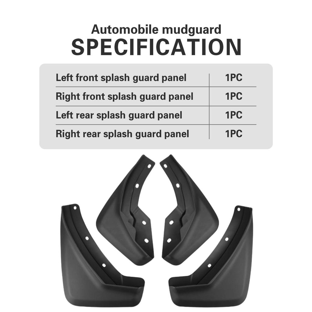 Брызговики для Volvo XC40 2018-2024 для зарубежных рынков