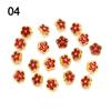 20pcs 5.5mm Flower Buckles Handmade Mini Cartoon Buttons Stuffed Toys Accessories  1/6 Doll