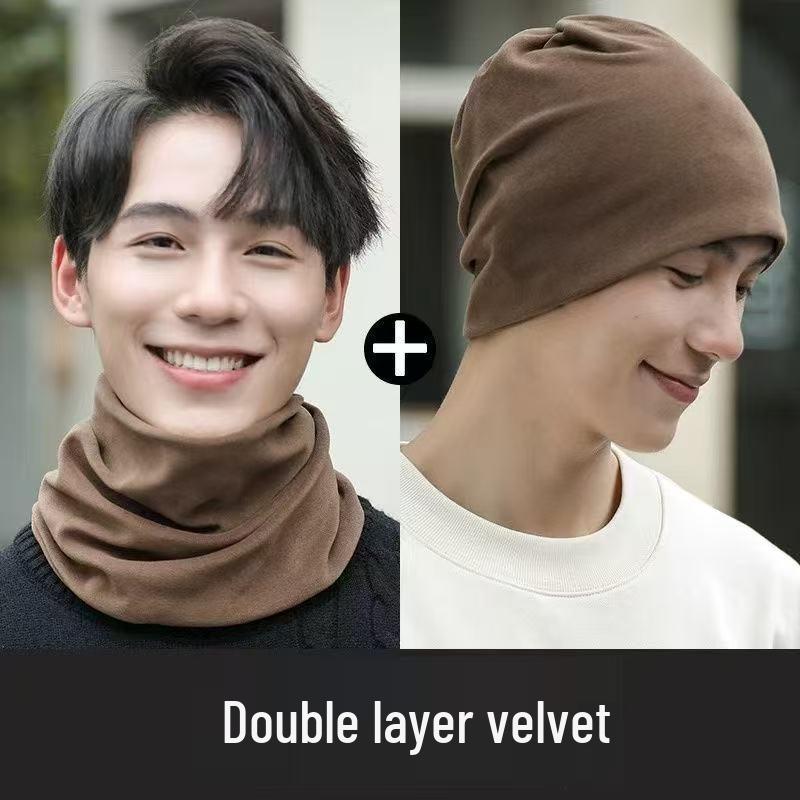Зимний теплый флисовый бафф для шеи и ветрозащитная шапка для велоспорта и катания на лыжах на открытом воздухе